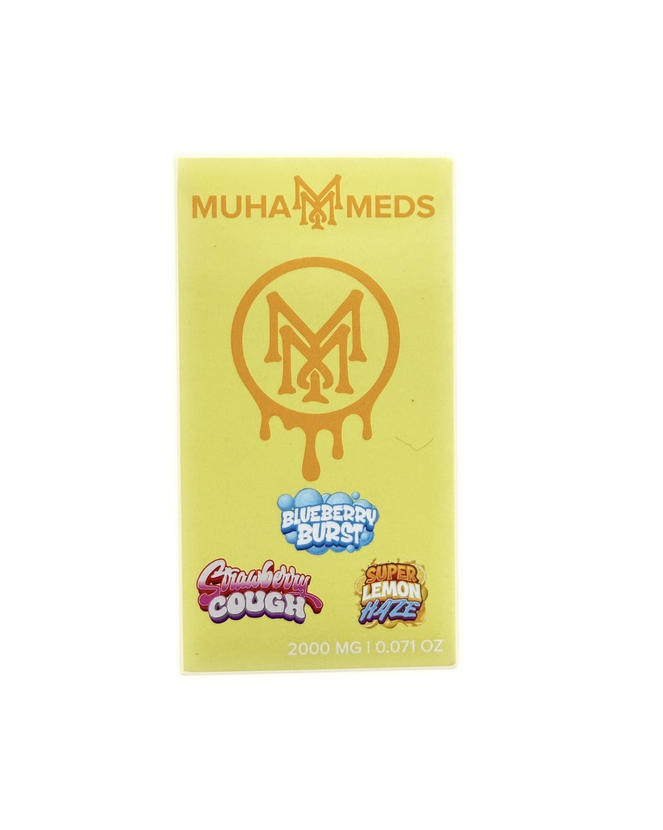 MUHA MEDS: 2G DISPOSABLE CART S/I/S